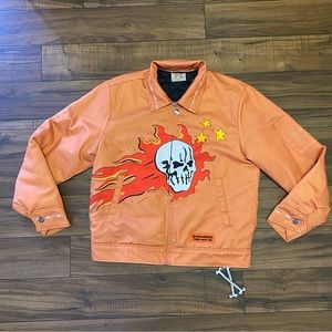 BRAND X ITS HOT IN THE VALLEY WORK JACKET Sz S Men’s